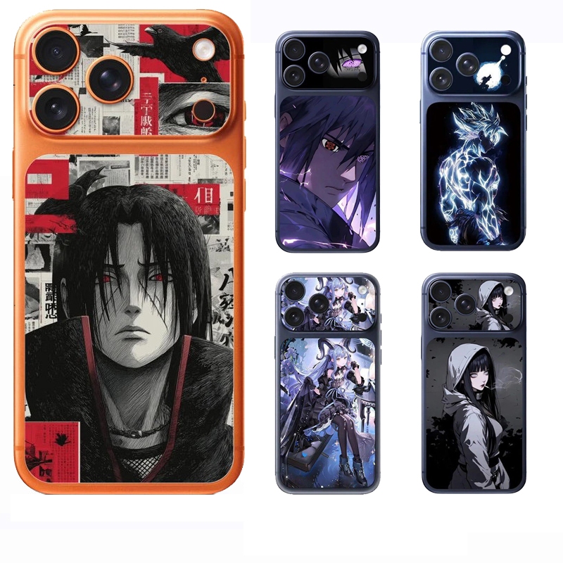 อะนิเมะ Naruto iPhone 17 Pro Max Camera & Back Sticker One Piece iPhone 17 Pro Cartoon Camera Sticker Protector