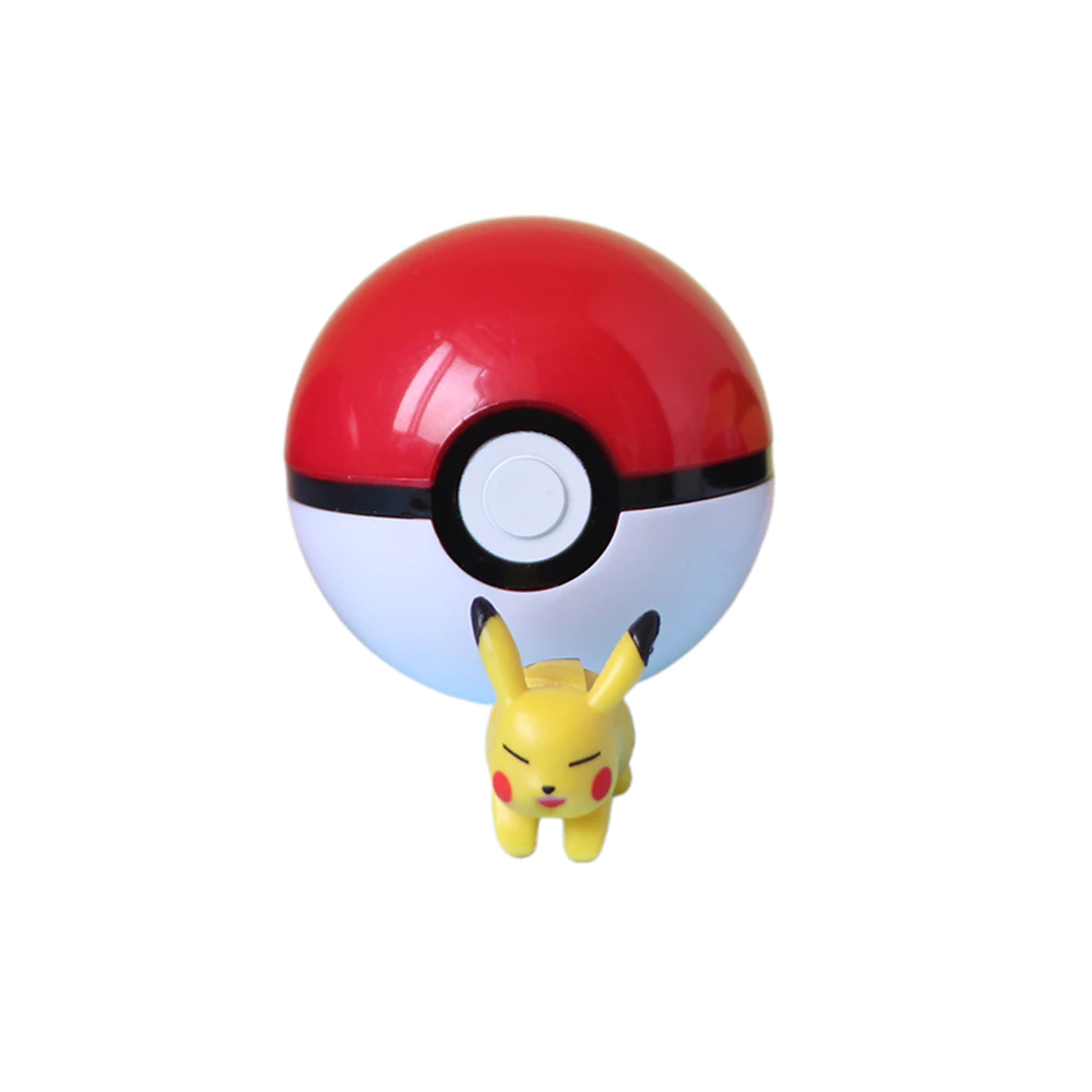 Pokemon Pokeball ลูกบอลโปเกมอน Pikachu Poke Ball Game ของเล่นสะสม สําหรับเด็ก thumbnail 10