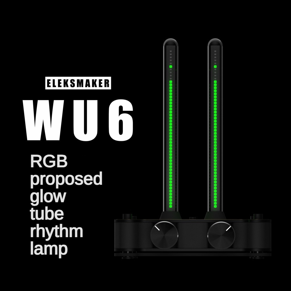 EleksMaker 丨 RGB บรรยากาศแสง Rhythm Light Pickup Light เพลง Rhythm Light ประดิษฐ์หลอดเพลง Score เดสก