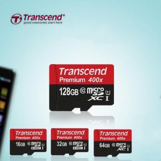 Transcend Premium 300x Mirco SD การ์ด 8GB 16GB 32GB 64GB 128GB การ์ด TF หน่วยความจํา Class 10 ความเร็วสูง