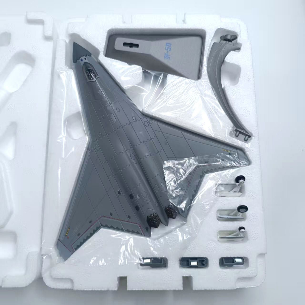 [ALLspark] 1: 144 J-50 รุ่นที่หก Stealth Fighter J50 จําลองเครื่องบินทหารรุ่นคอลเลกชันของขวัญ AF1