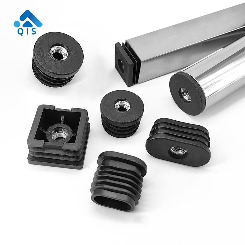 M6 M8 M10 ปรับเฟอร์นิเจอร์ฟุต Levelling - ความสูงสกรู Nut Connector,โต๊ะเก้าอี้ขาโต๊ะพับ Bump Stop End Cap, Anti-Slip Foot Stopper Pad ฝาครอบฐานด้านบน
