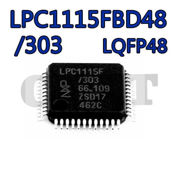 LPC1115FBD48/303 บรรจุภัณฑ์ LQFP-48 Patch ic ARM Microcontroller-MCU