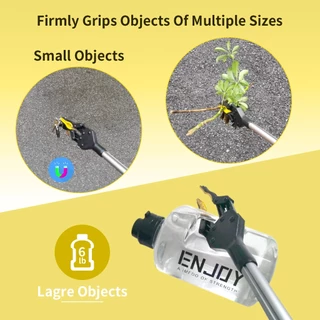 Gisung อุปกรณ์เก็บขยะแบบพับได้ Outdoor Grabber Stick Picking Tool Waste Gripper Grabber Reacher