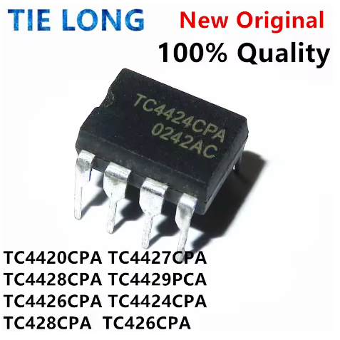 5PCS TC4420CPA DIP8 MIC4420 TC4420 TC4420EPA TC4429CPA TC4428C4422CPA TC4427CPA TC4427 TC444426CPA T