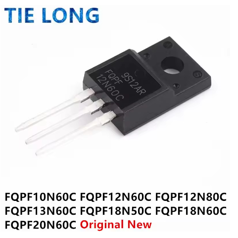 1-5PCS FQPF10N60C TO-220 FQPF12N60C FQPF12N80C FQPF13N60C FQPF18N50C FQPF18N60C FQPF20N60C 100% ใหม่