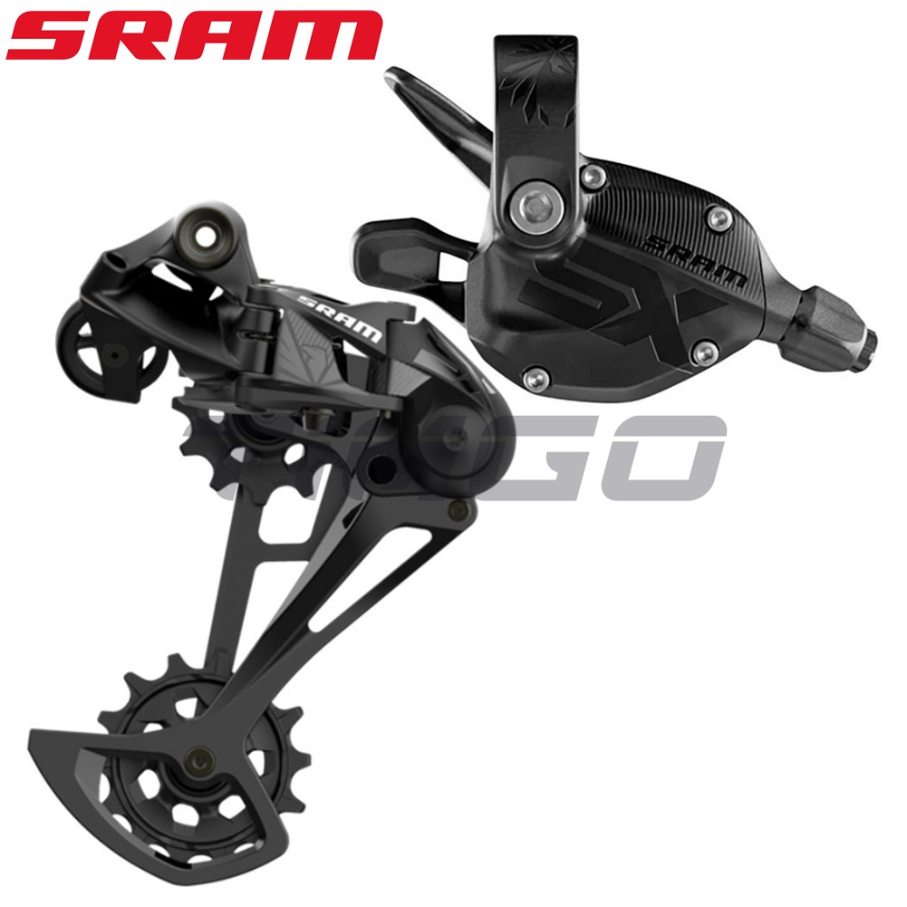 Sram SX Eagle จักรยานเสือภูเขา MTB 1x12 สปีด พร้อม Shifter Trigger และ derailleur กรองหลังสีดำ
