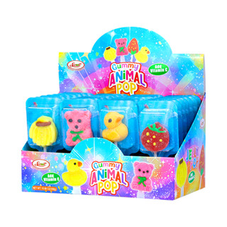 【โปรโมชั่น】SWOOT  BerryBear Pops เยลลี่รูปสัตว์ 28ชิ้น มีวิต…