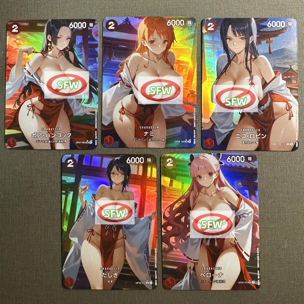 อะนิเมะ One Piece Collection Card DIY Boy Gift Card