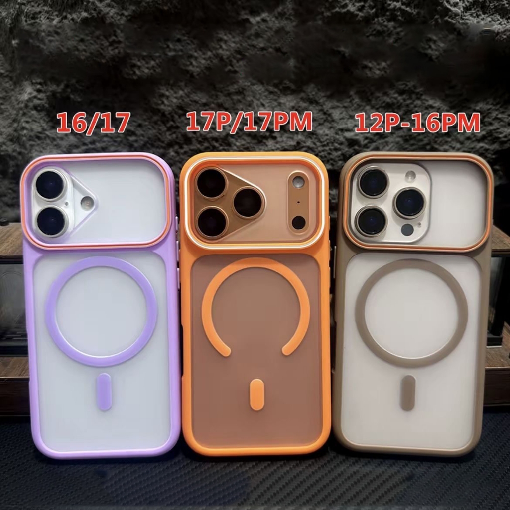 แม่เหล็กดูดหน้าต่างขนาดใหญ่สําหรับ ไอโฟน 11 12 13 14 15 16 17 มือโปร สูงสุด เคสโทรศัพท์มินิมอลใหม่ บวกรวมทุกอย่าง ทีพียู ขอบนุ่มป้องกันเคสโทรศัพท์กระ - รูปที่ 6