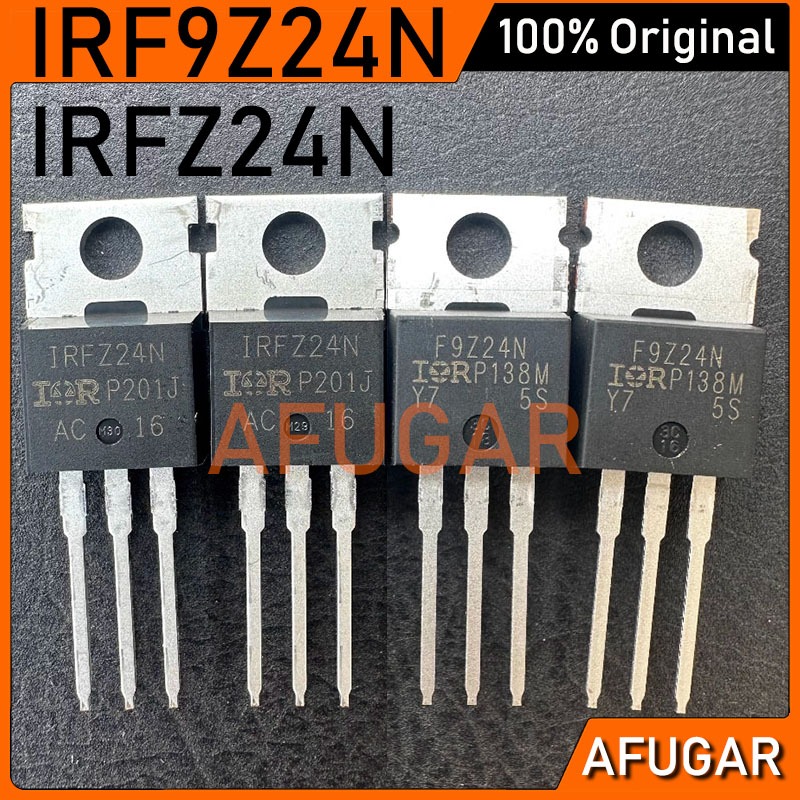 5 คู่/ชิ้น IRF9Z24N, IRFZ24N, IRF9Z24, IRFZ24, F9Z24, FZ24 TO-220 12A/55V field-Effects ทรานซิสเตอร์