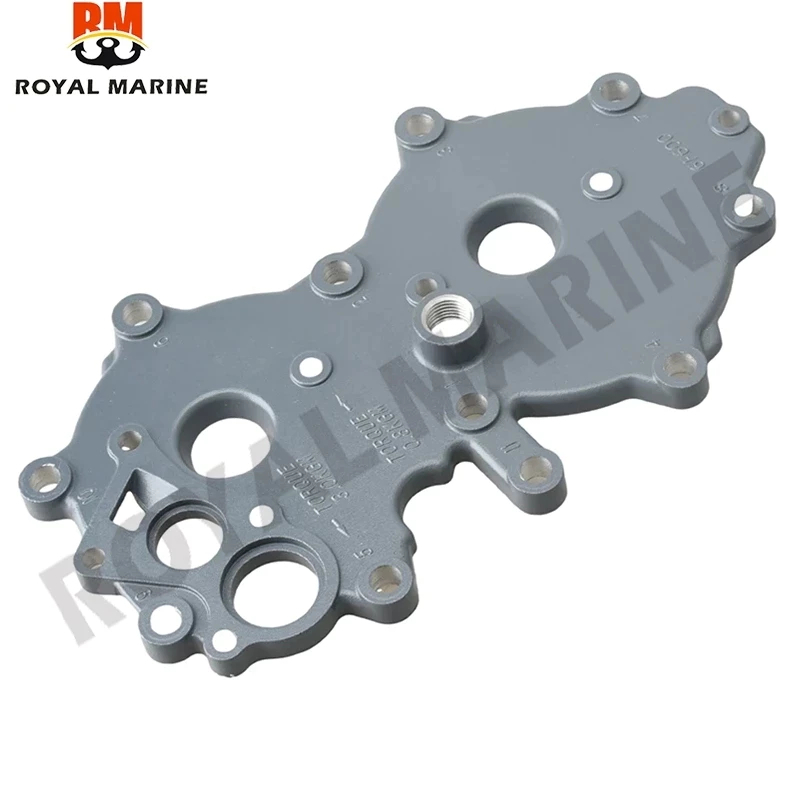 6F6-11191-00-1S 6F5-11191 ฝาสูบสําหรับ Yamaha 2 จังหวะ 40HP E40J Outboard มอเตอร์ 6F6-11191 เรือเครื