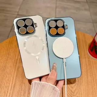 เคสโทรศัพท์เข้ากันได้กับฝาครอบป้องกันเลนส์แม่เหล็ก Xiaomi 15T pro 14T pro