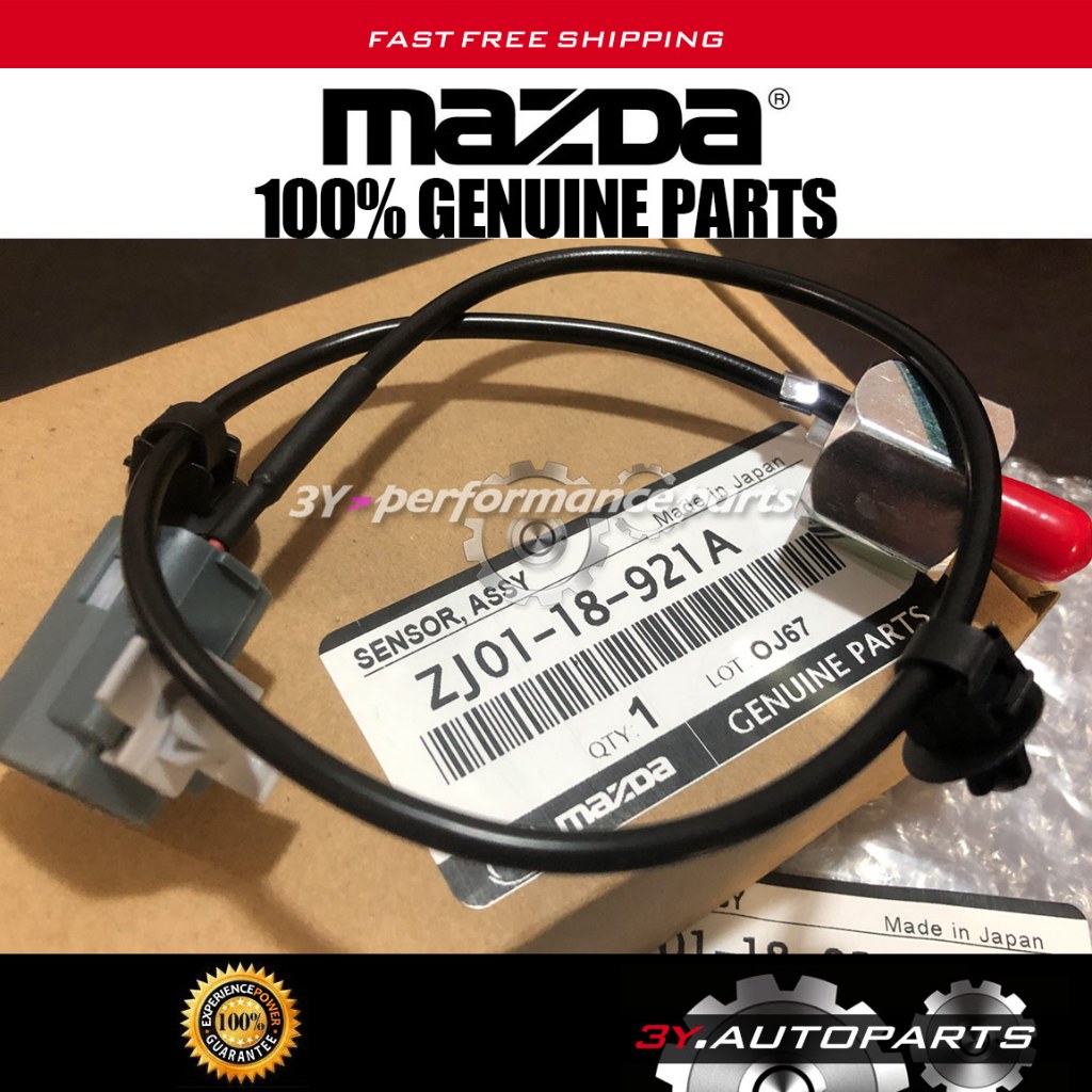 ของแท้ MAZDA ZJ01-18-921 รถ AUTO KNOCK SENSOR FIT สําหรับ MAZDA​ 3 BK 1.4 1.6 2.0 2.3 03-09/2011-201