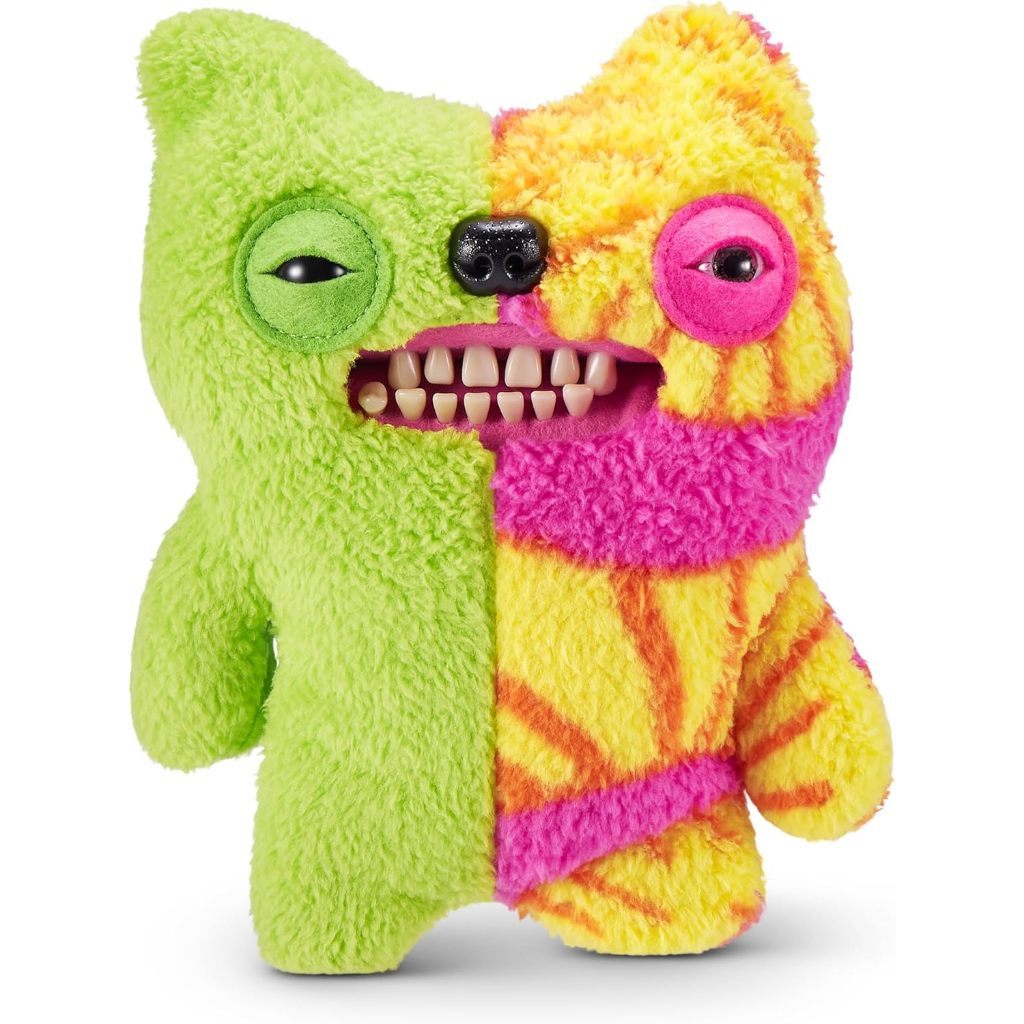 Fuggler Misfit Monsters Series 1 9 นิ้ว (ประมาณ 22.9 ซม.) ZURU Fun Uggler Plush Toy (Munch Tooth-Gre