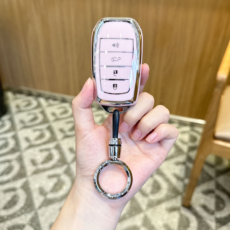 4/5/6 ปุ่มรีโมทสมาร์ทรถ Key Chain แหวนสําหรับ Toyota alphard/Innova/Rocoo/Fortuner2017-2019/GR SPORT 2022-2024/Chr 2018/Revo
