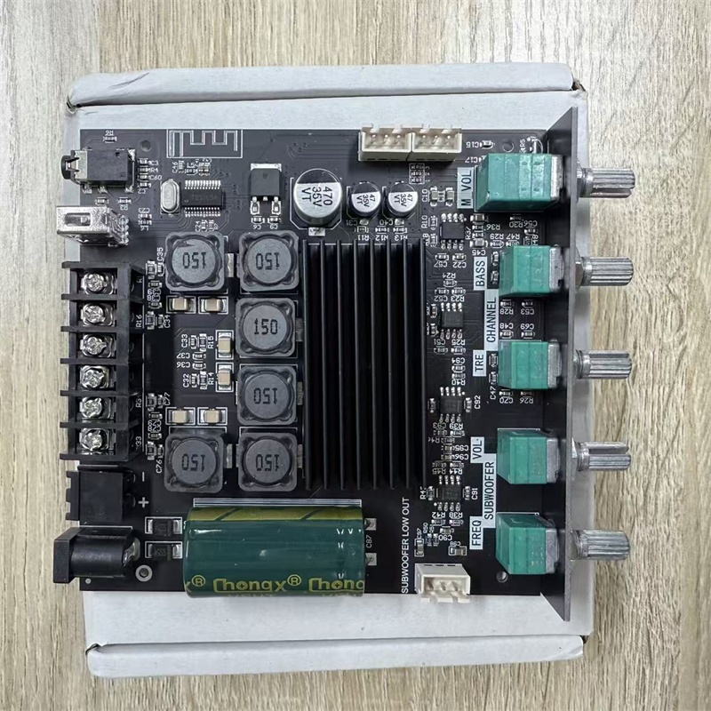 ZK-TB21H TB21 บลูทูธ5.0 ชิปใหญ่ กำลังขับสูงสุด: 2x50W+100W TPA3116 ระบบ 2.1ch MT21