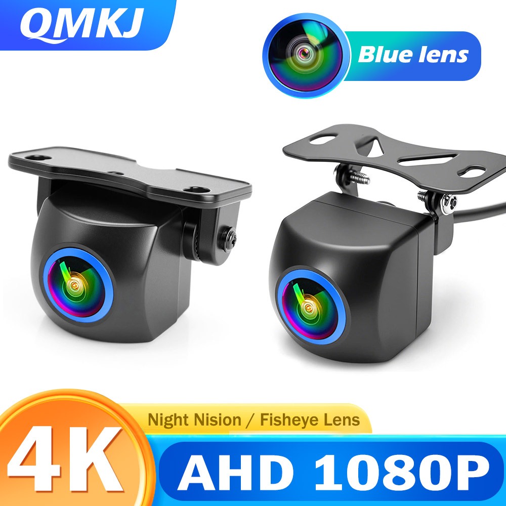 AHD 4K 1920*1080p 180 องศาNight VisionรถMonitorอัตโนมัติด้านหลังดูกล้องสํารองAHDที่จอดรถassistสําหรั