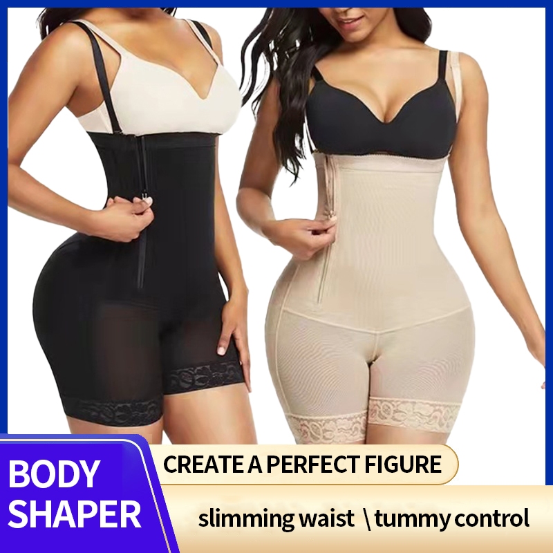 WECHERY บอดี้แชปเปอร์ กางเกงยีนเนอร์สำหรับลดพุงและเพิ่มความสูงของเอว พร้อมฟังก์ชันยกกระชับต้นขาและหน้าท้อง