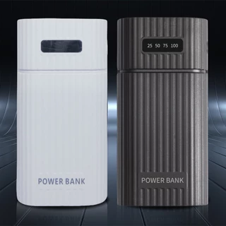 2-Slot 21700/18650 Power Bank Case Solder-Free PD Multi-Protocol QC3.0 Fast Charging กล่องแบตเตอรี่