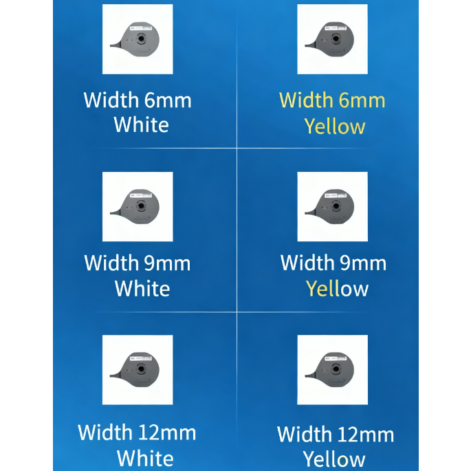 BIOVIN Original Label Printer สติกเกอร์สําหรับรุ่น S650 S700 S680 S690 S800 S900 LS-09Y LS12W LS-06Y