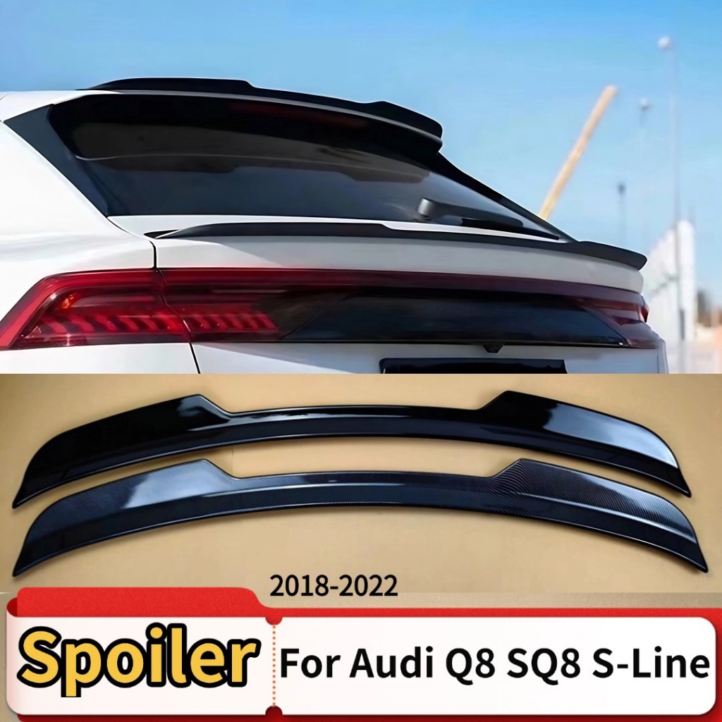 สําหรับ Audi Q8 SQ8 S-Line 2018-2022 อุปกรณ์ปรับแต่ง Body Kit Air Deflector Air DFor Audi Q8 SQ8 S-L