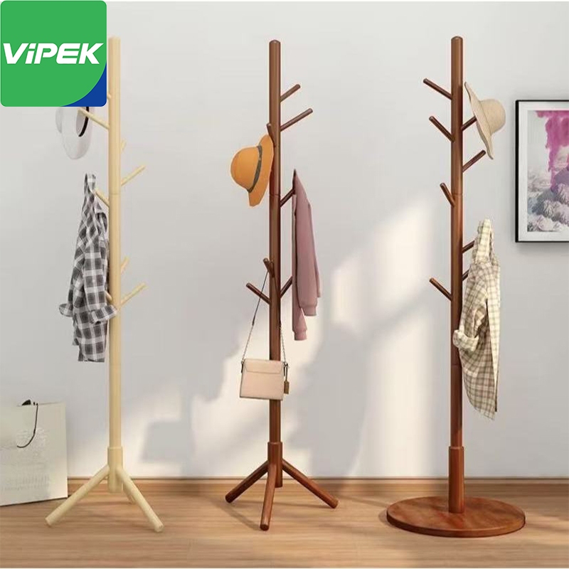 Vipek ที่แขวนกระเป๋า แขวนหมวก/เสื้อผ้า ราวตากผ้า ที่แขวนเสื้อ ประหยัดพื้นที่ รับน้ำหนักได้สูงสุด50กก