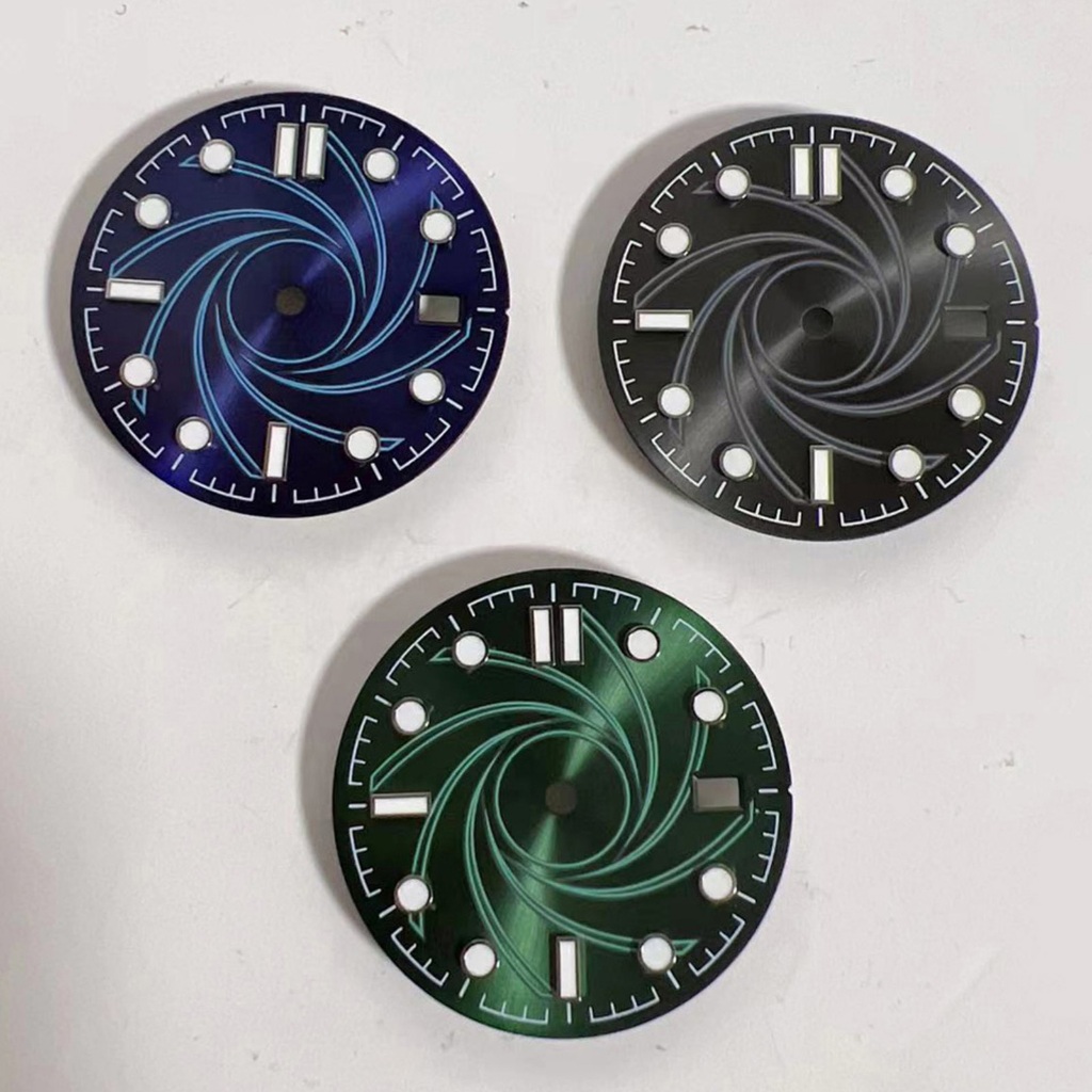 31 มม.นาฬิกาผู้ชาย Dial Custom Mechanical Movement Luminous Dial สําหรับ ETA2836/2824 Mingzhu DG2813