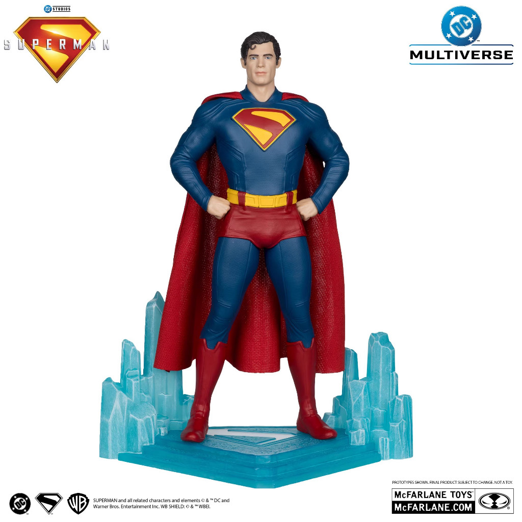McFarlane Superman Movie Superman ฟิกเกอร์ 12 นิ้ว (แบบไม่ประกอบ)