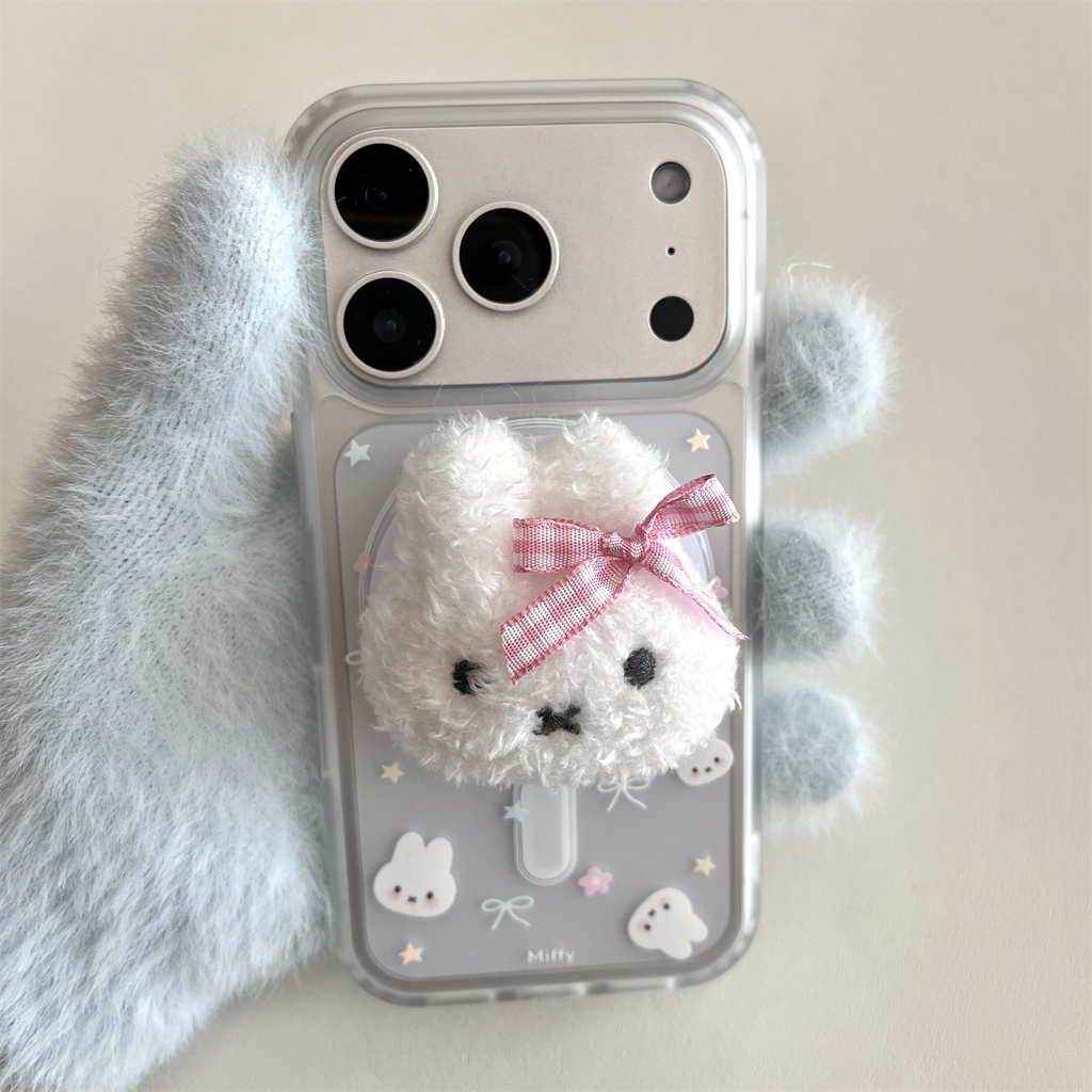 สําหรับIphone Case 17 Pro Max 16 Pro Max 15 Pro Max 14 Pro Max Skin-sensitive Miffyเคสโทรศัพท์