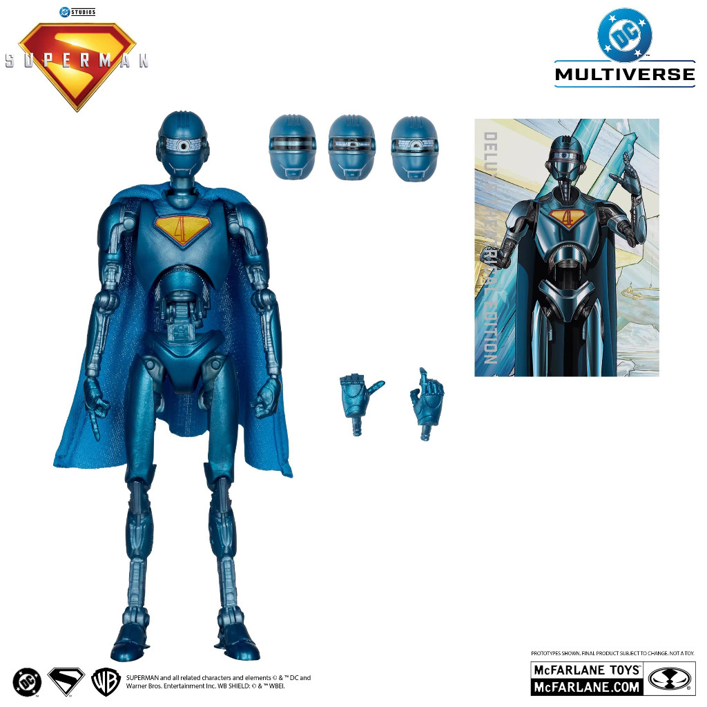 McFarlane Superman Movie Robot Action Figure