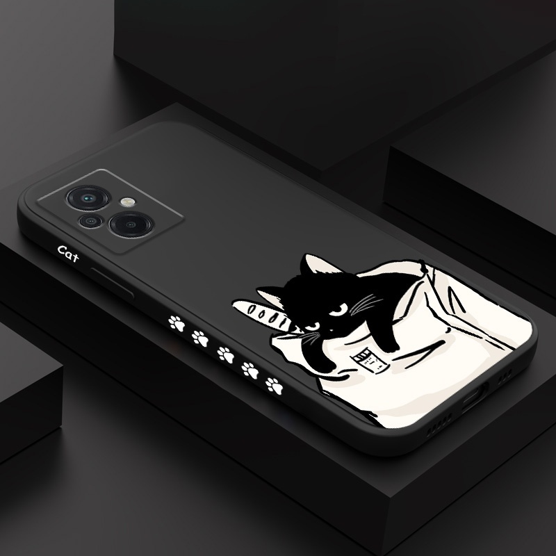 เคสโทรศัพท์สําหรับ Xiaomi Poco F6 X5 F5 Pro X4 GT X3 NFC 4G 5G ขนมปังแมวปกอ่อน
