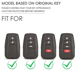 สําหรับ Toyota Prius Camry Corolla C-HR CHR RAV4 Prado Toyota Key Cover Toyota พวงกุญแจผู้ถือรถอุปกรณ์เสริม