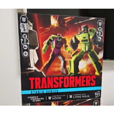 Transformers Studio Series 86 Movie Devastator Hook & Tractor Set Transforming Toy