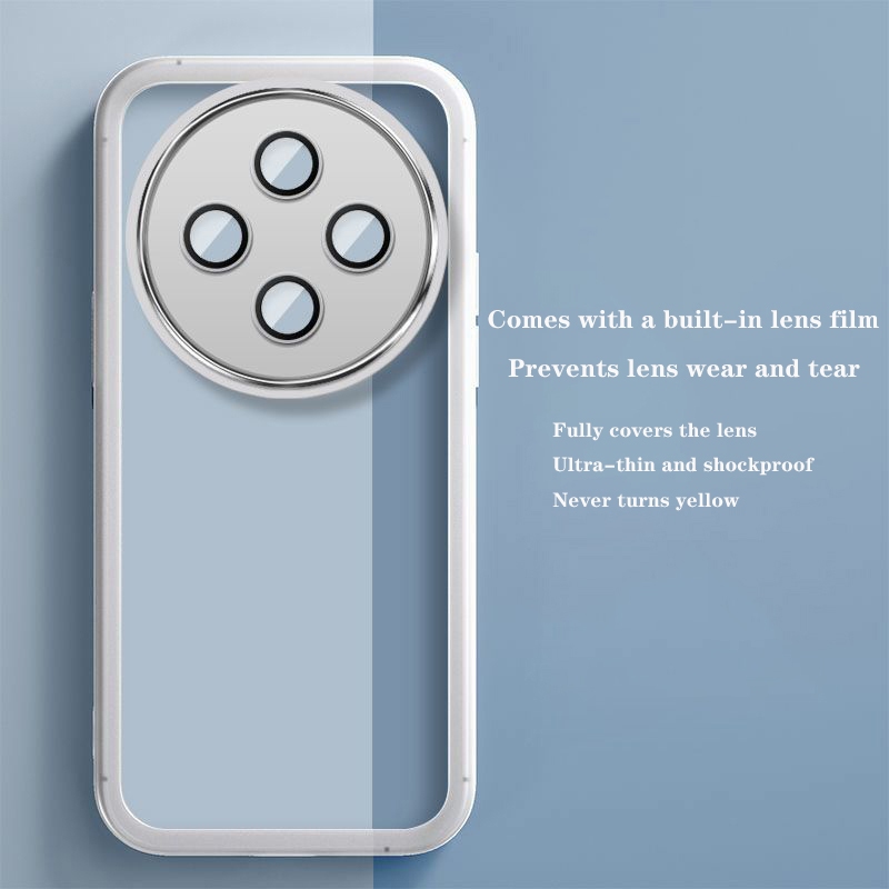 สําหรับ Vivo Y500 Pro เคสโทรศัพท์ครอบคลุมเลนส์หรูหราใสบางเฉียบและกันกระแทกสําหรับ Vivo Y500 กรณี