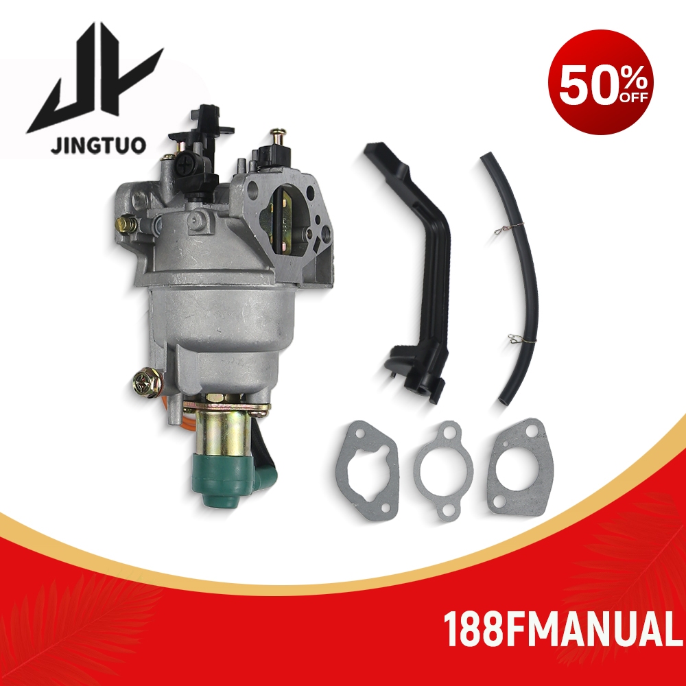 คู่มือเครื่องกําเนิดไฟฟ้า 188F (ไม่มีวาล์ว) – คาร์บูเรเตอร์เครื่องกําเนิดไฟฟ้าสําหรับ GX390 88F 190F JD6500 LT7500 เครื่องกําเนิดไฟฟ้า (5-8kW) – โปรปัง