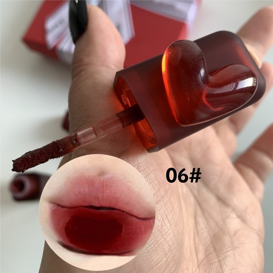 พร้อม ถึง ของขวัญ: บรรจุสวยงามไม่ต้องห่อ,ชุดของขวัญลิปกลอสของอินโยคริสต์มาสคุณภาพสูงกํามะหยี่เคลือบลิปกลอส2ชิ้น/เซ็ต - รูปที่ 7