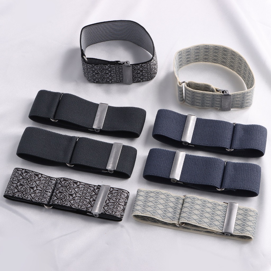 1 คู่ Anti-slip Arm Cuffs Bands สายรัดแขนผู้ถือผู้ชาย รูปที่ 7