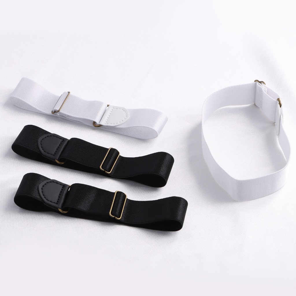 1 คู่ Anti-slip Arm Cuffs Bands สายรัดแขนผู้ถือผู้ชาย รูปที่ 8