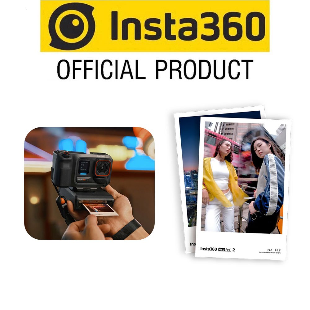 ตลับหมึกกระดาษภาพถ่าย Insta360 สําหรับเครื่องพิมพ์พกพา Ace Pro 2