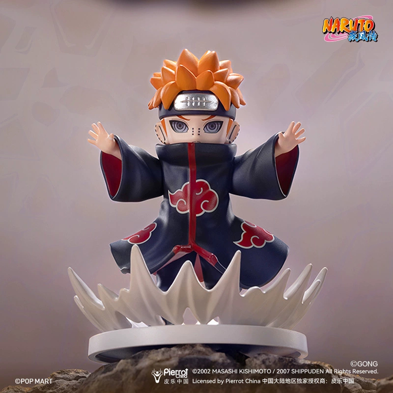 Naruto Shippuden: Akatsuki Battle Blind Box-Mystery Blind Box Figures Collection ของขวัญของเล่น