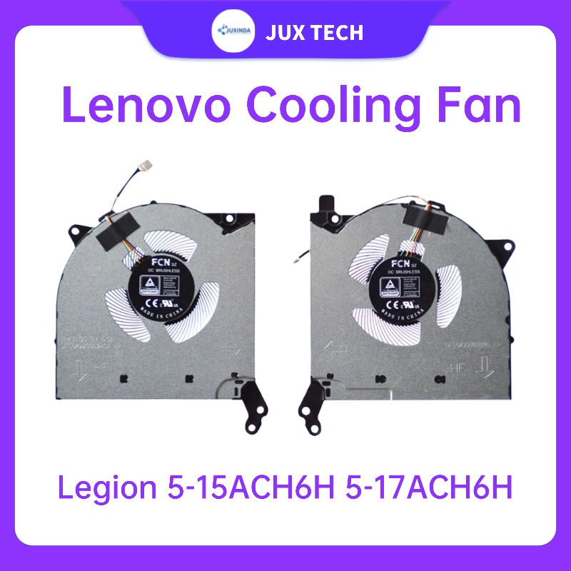 แล็ปท็อป CPU GPU Cooling Fan Cooler สําหรับ Lenovo Legion 5-15ACH6H 17ACH6H 15ACH6A 15ITH6 Y7000P R7