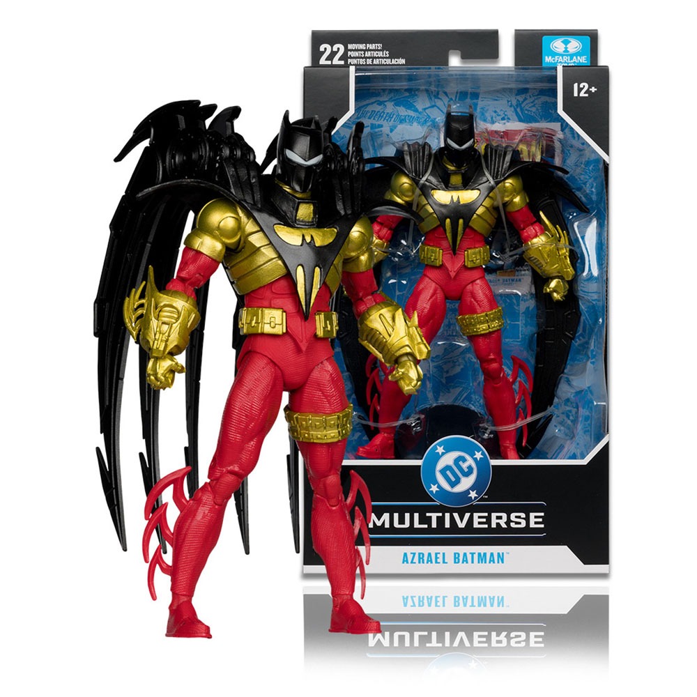McFarlane Toys DC Multiverse Azrael Batman (Knightquest) 7 นิ้ว Action Figure Model