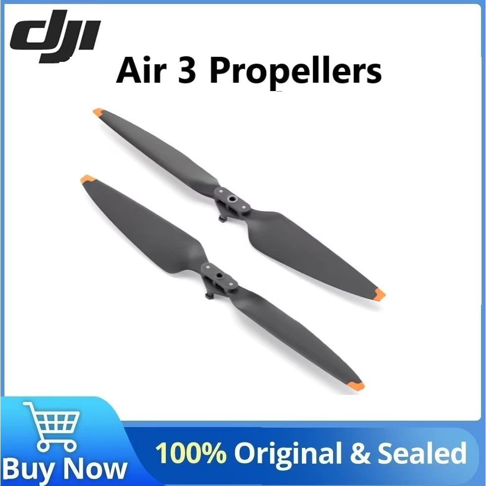 DJI Air 3 Series ความเข้ากันได้ใบพัดเสียงรบกวนต่ํา DJI Air 3S DJI Air 3 ชิ้นส่วนเดิมใหม่เอี่ยม