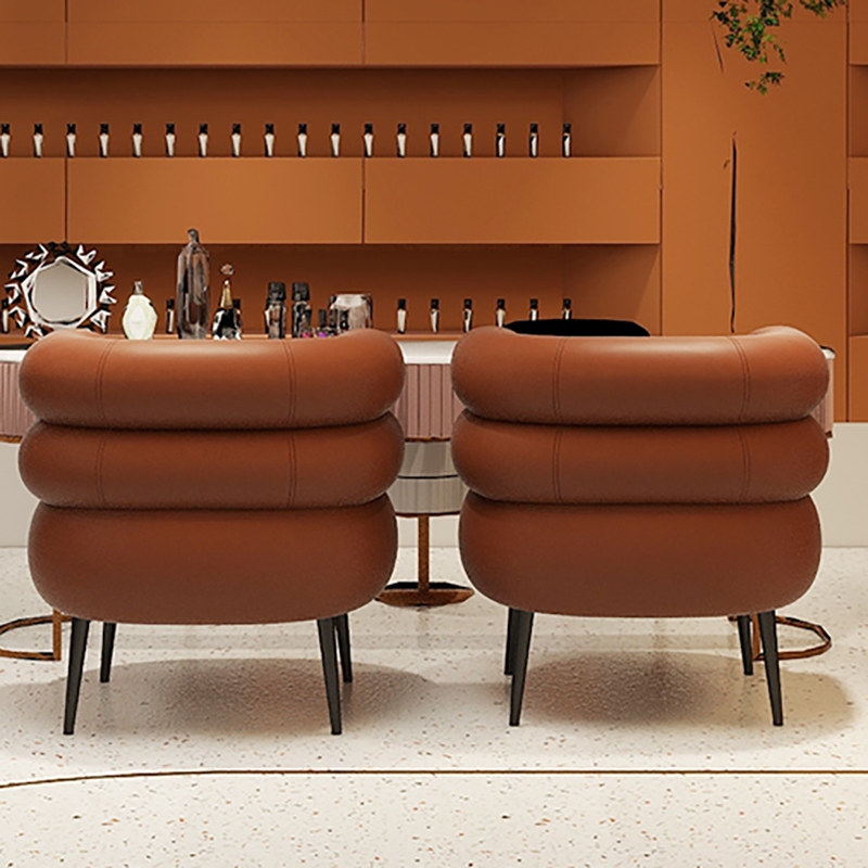 [จัดส่งจากประเทศไทย] เก้าอี้โซฟาผ้ากำมะหยี่ / หนังกว้าง 58 ซม. นั่งสบายและสบาย ๆ เก้าอี้แต่งหน้าไส้ฟองน้ำความหนาแน่นสูงระบายอากาศได้ดีเก้าอี้