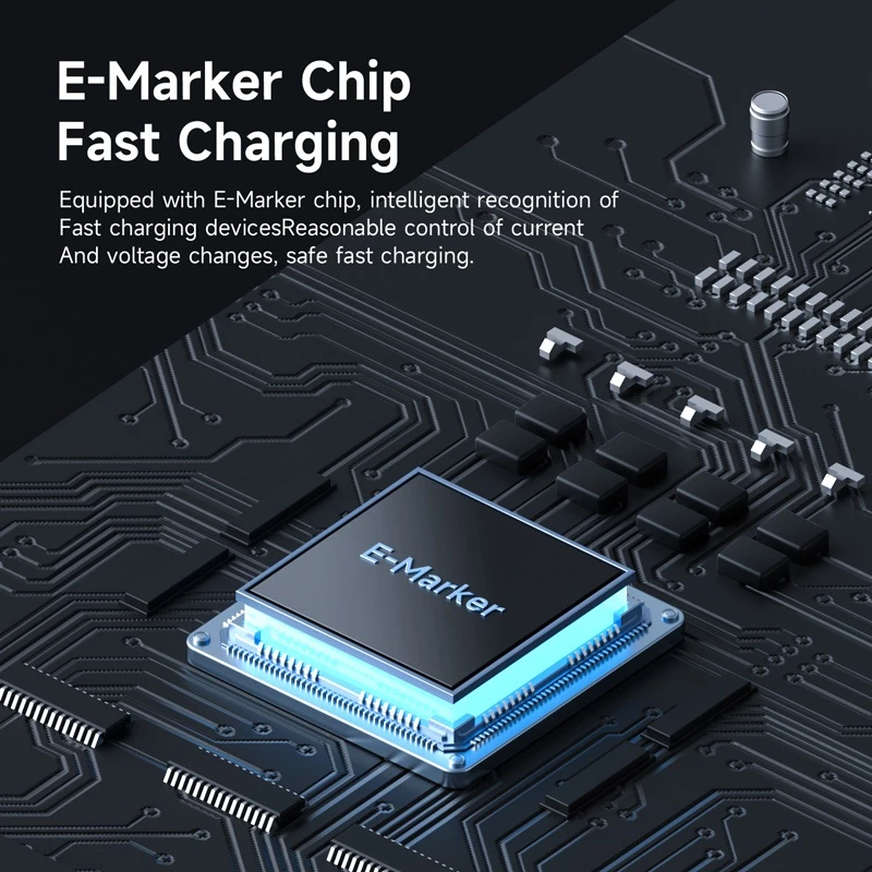 Hagibis USB4 V2 สาย 90 องศามุมขวา USB-C ถึง USB-C สาย Type-C Fast สายชาร์จ PD 240W 80Gbps 8K สําหรับ iPhone 17 MacBook สมาร์ทโฟน Hard Drive Enclosure thumbnail 9