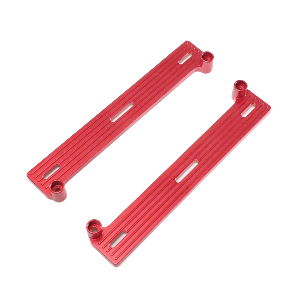 สําหรับ WPL 1/16 D62 D64 C64 Toyota Hilux RC รถโลหะวิ่งบอร์ดอัพเกรดด้านข้างเหยียบเท้าเหยียบอะไหล่