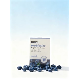 OKIS (20 pcs per boxง) น้ำยาบ้วนปากโพรไบโอติก โพรโพลิส เฟรชเบรธ - ดูแลช่องปาก