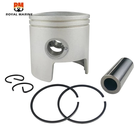 Ff ชุดลูกสูบ STD 78 มม.สําหรับ Yamaha Outboard มอเตอร์ 2 จังหวะ 40HP 40G 40J 6F6-1163-00 6F6-11636-2