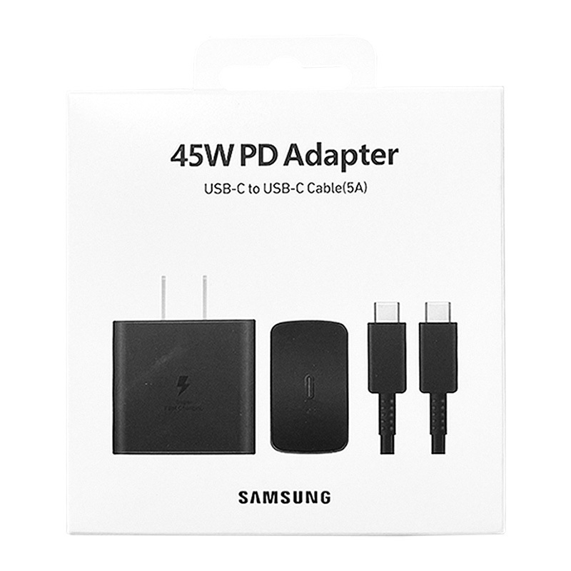 สําหรับ Samsung 45W EP-TA845 Wall Charger สําหรับ Galaxy S25 S24 S23 Ultra Fast 2.0 Quick Adapter Ca